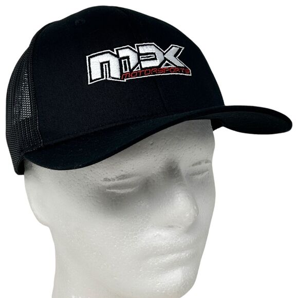 MDK Motorsports Trucker Hat Baseball Cap Auto Racing Supercross Snapback Black - Picture 9 of 9